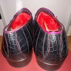 Gucci | Shoes | Carmina Horsebit Loafers Black Alligator  display picture 3